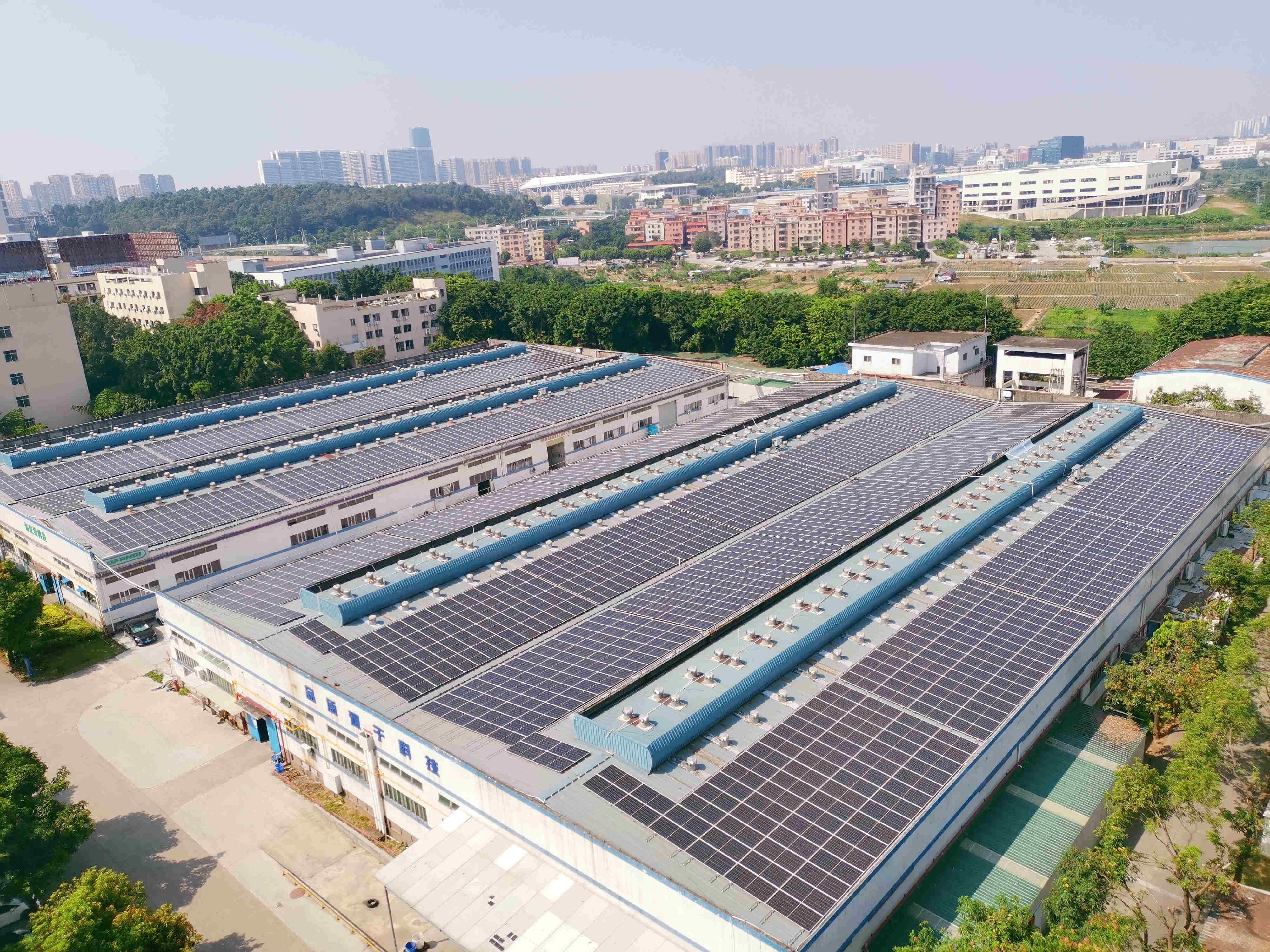 suncitygroup太阳集团股份园区光伏发电项目圆满竣工